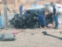 اصطدام مروّع على الطريق الوطنية رقم 9 الرابطة بين مراكش و ورزازات