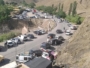 قبل عيد الأضحى ازدحام مروري خانق على الطريق الوطنية رقم 9 بين مراكش وورزازات